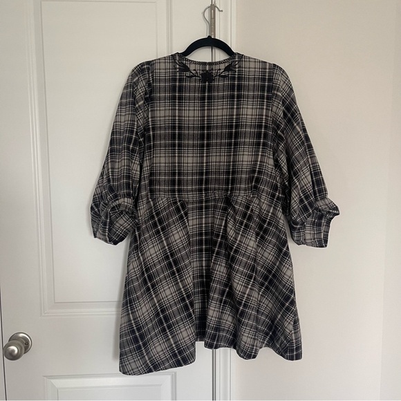 Free People Plaid Dress - Picture 6 of 6